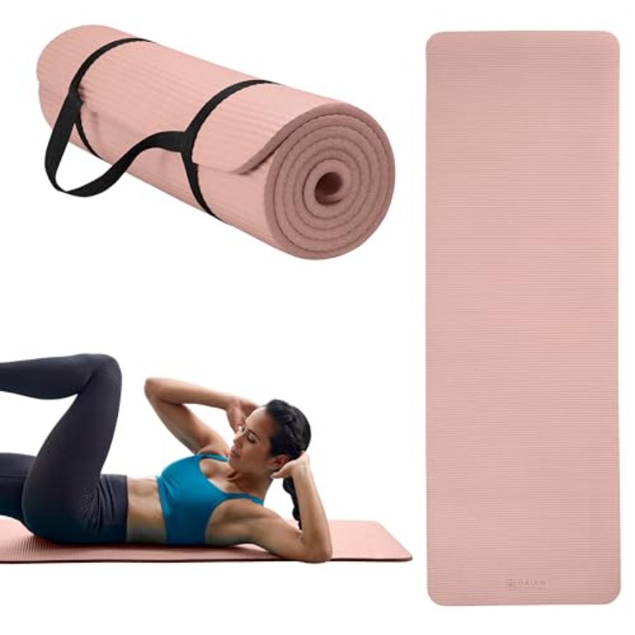 Thick Yoga Mat, Exercise and F - Pilates Yoga Joint review and price