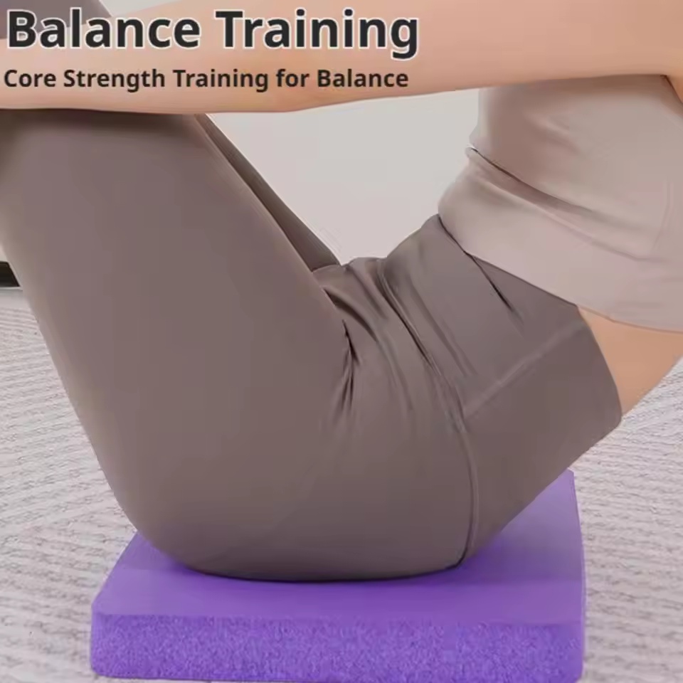 1pc Non‑Slip Foam Balance Pad, - Pilates Yoga Joint review and price